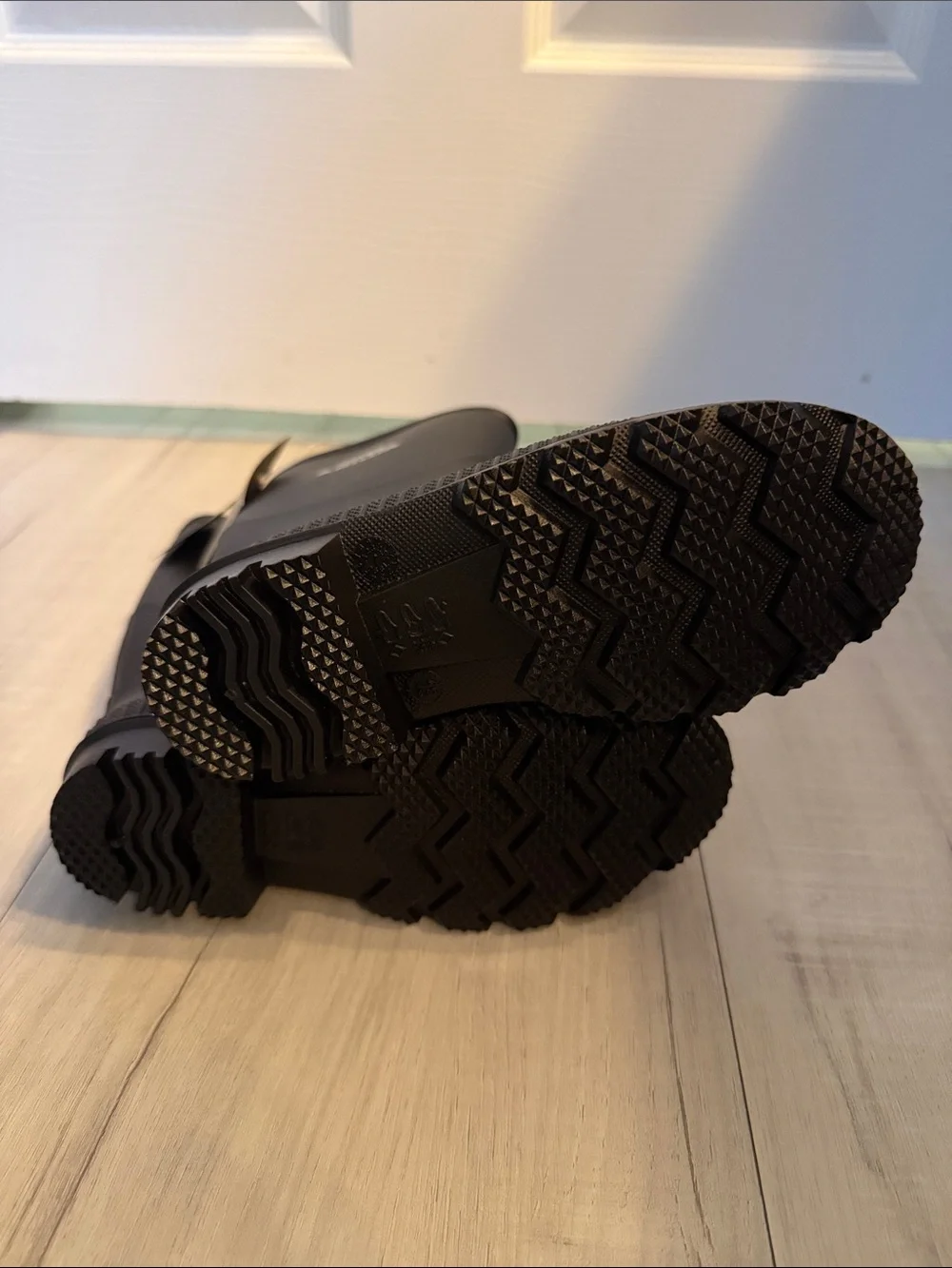 Kamik Black Mid-Calf Waterproof Rain Boots
